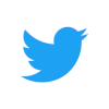 Twitter Logo with white background